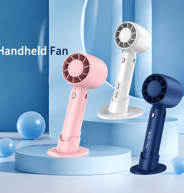 Portable Mini Rechargeable blower Fan with Three Wind Speed Gears High Quality