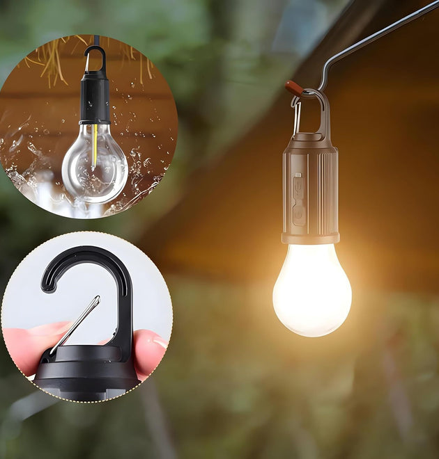 GlowMax Rechargeable Camping Bulb