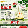Azadi Sale Bundle — Triple Ball Massage Gun + Silicone Rabbit Night Light