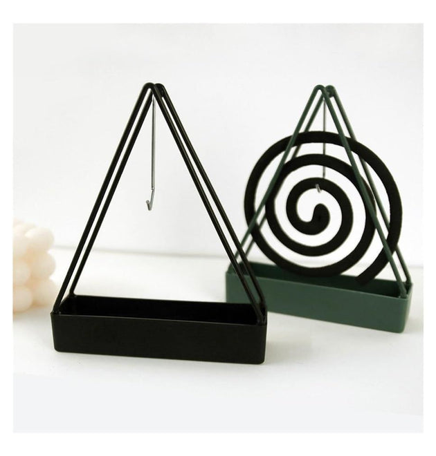 Iron Mosquito Coil Holder — Indoor & Outdoor Ash Catcher Stand