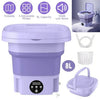 Portable Mini Folding Washing Machine & Dryer — Compact Laundry Solution