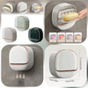 Wall Mounted Soap Dish with Drainage Tray — Drill-Free Adhesive Holder