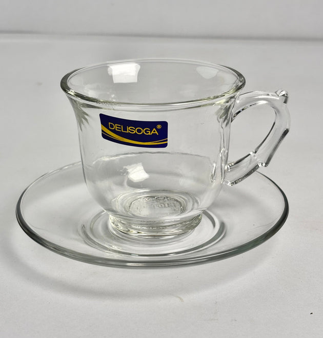 Delisoga 12 Pcs Cup & Saucer Set - CF023/L12