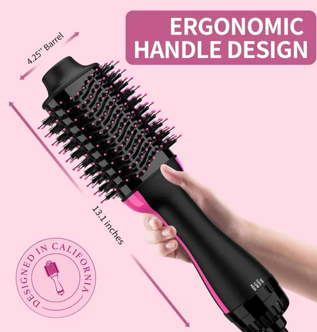 2-in-1 Hot Air Brush — Ionic Blow Dry & Volumizer